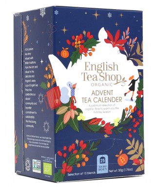 Kalendarz adwentowy, Advent Calendar Blue – English Tea Shop 25 saszetek